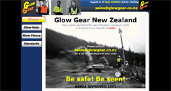 Desktop Screenshot of glowgear.co.nz
